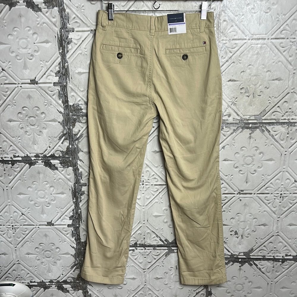 Tommy Hilfiger Tan Chinos Classic Straight Leg